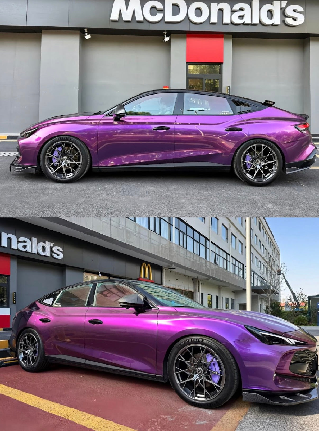 Gloss Metallic Bright Purple