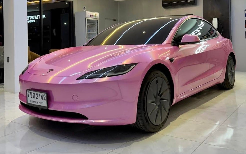 Gloss Dark Rainbow Laser Pink