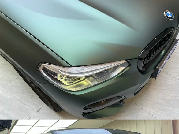 Matte Green / Light Green Metallic