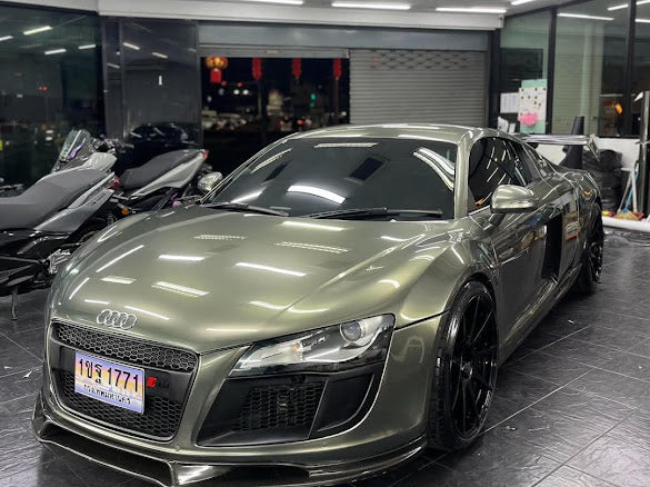 Gloss Metallic Sandstone Green