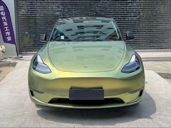 Gloss Urban Green / Light Green Pearlescent