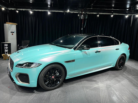 Gloss Tiffany Blue / Hot Pink Pearlescent