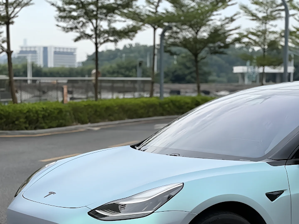 Matte Light Blue / Green Pearlescent