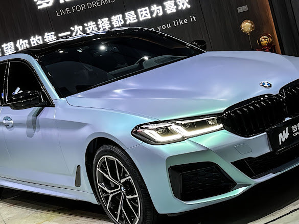 Gloss Light Blue / Green Pearlescent