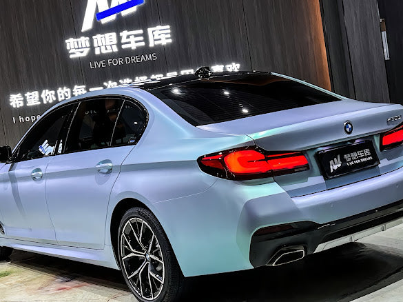 Gloss Light Blue / Green Pearlescent