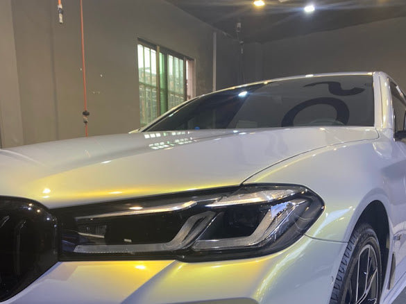 Gloss Light Blue / Gold Pearlescent