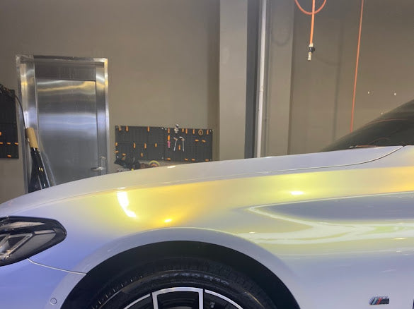 Gloss Light Blue / Gold Pearlescent