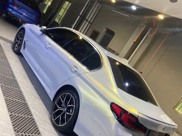 Gloss Light Blue / Gold Pearlescent
