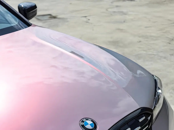 Gloss Cement Grey / Hot Pink Pearlescent