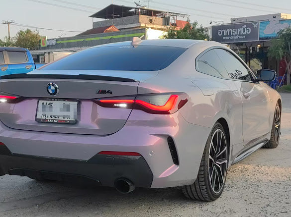 Gloss Cement Grey / Hot Pink Pearlescent