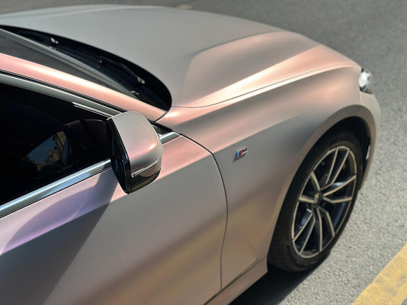 Matte Cement Grey / Hot Pink Pearlescent
