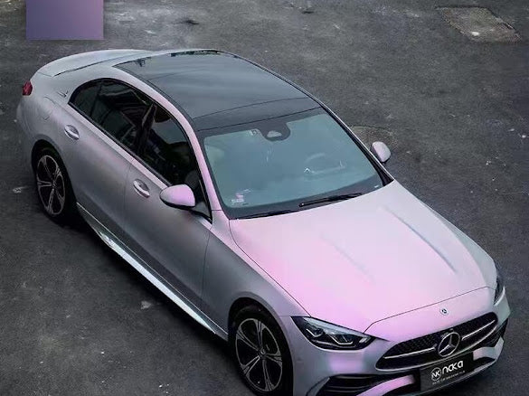 Matte Cement Grey / Hot Pink Pearlescent