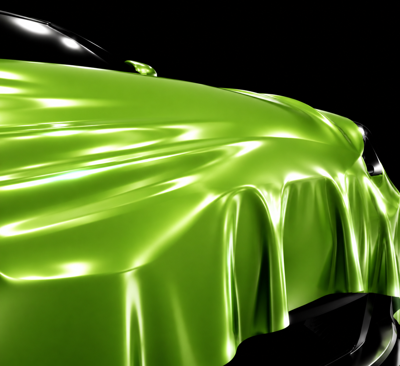 Gloss Metallic Green Apple