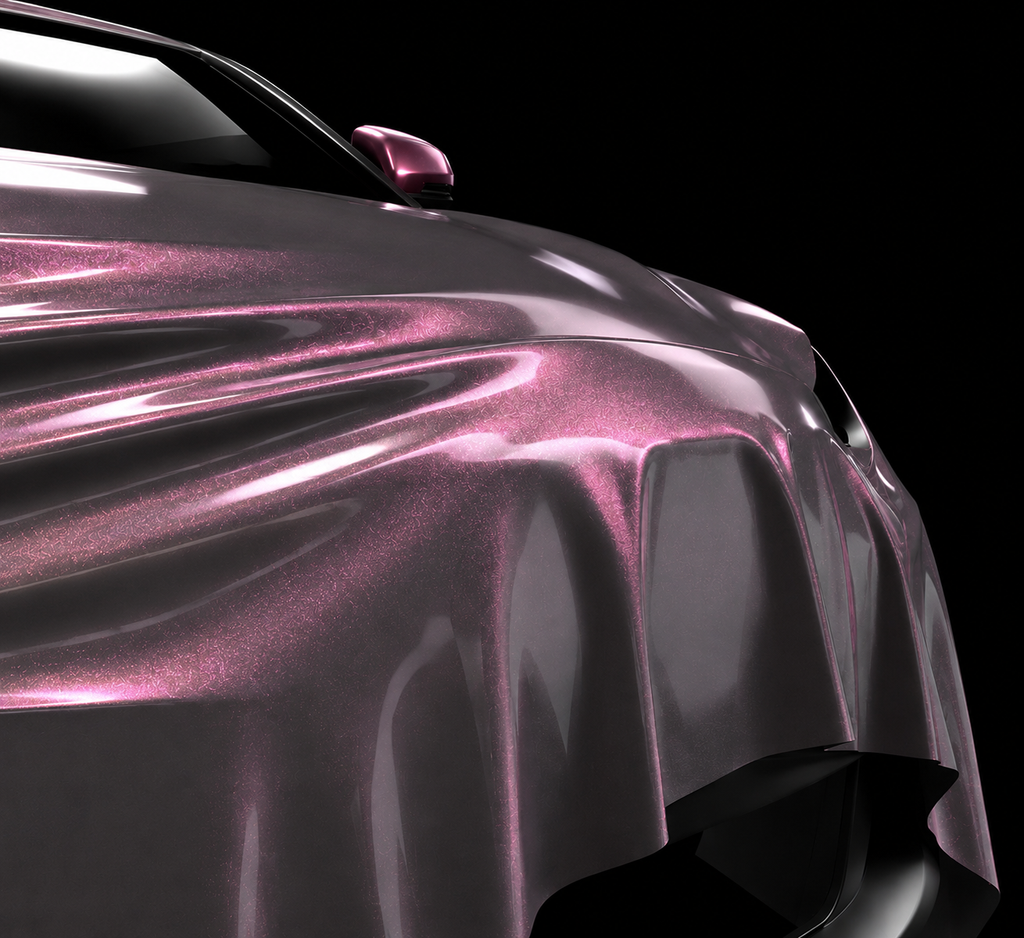 Gloss Cement Grey / Hot Pink Pearlescent